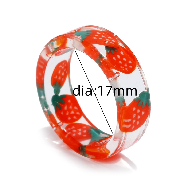 Obst Harz Ring Schmuck Anneaux – Nutrition And Fitness Bewertung und Preis