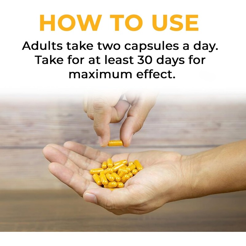 Kurkuma-Nahrungsergänzungsmitt – Turmeric Curcumin Capsule Bewertung und Preis